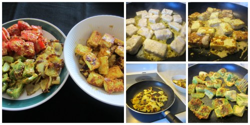Saute Paneer and veg