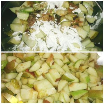 Apple mix for crumble