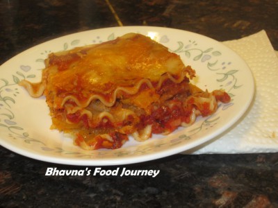 Lasagna with Butternut squash