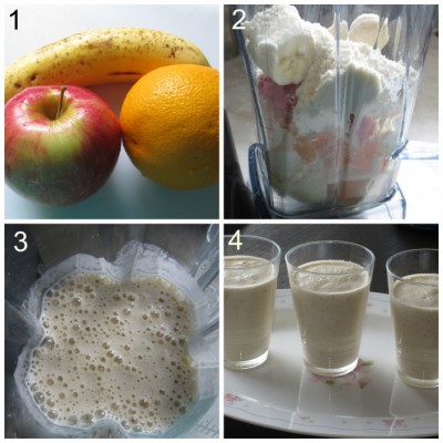 OA smoothie collage