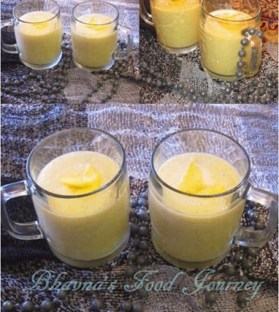 Mango Pear Lassi 1