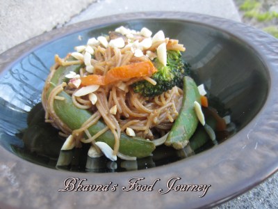 Veg Thai noodles