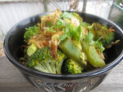 Cabbage Broccoli Stir fry