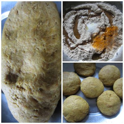 dhokli-dough