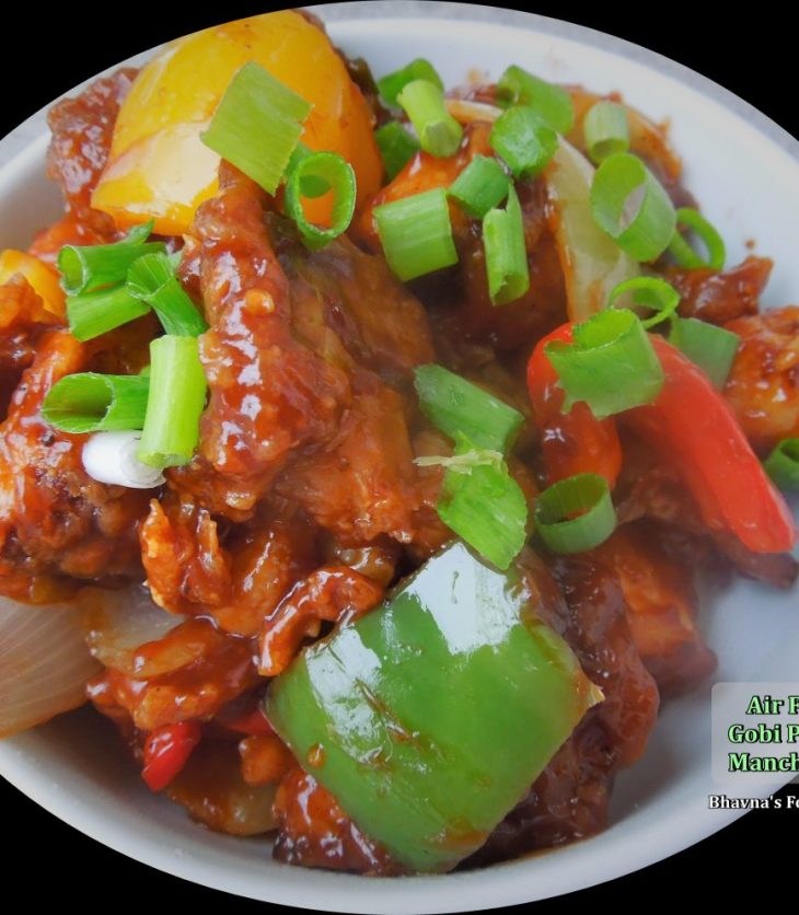 Air Fried Gobi Paneer Manchurian