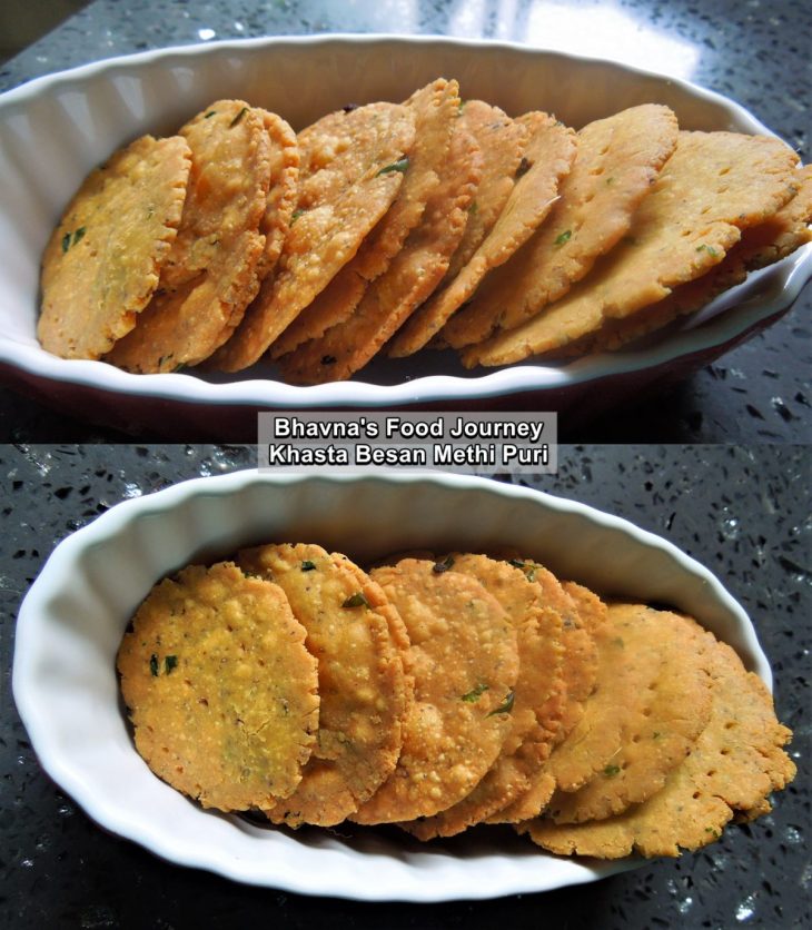 Besan Methi Puri