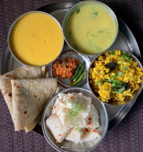 Gujarati thali