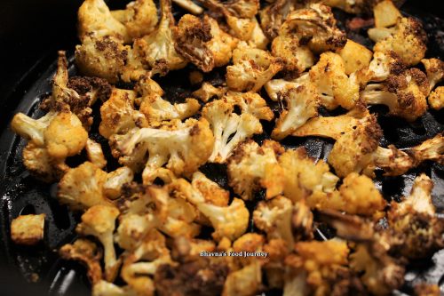 Roasted cauliflower