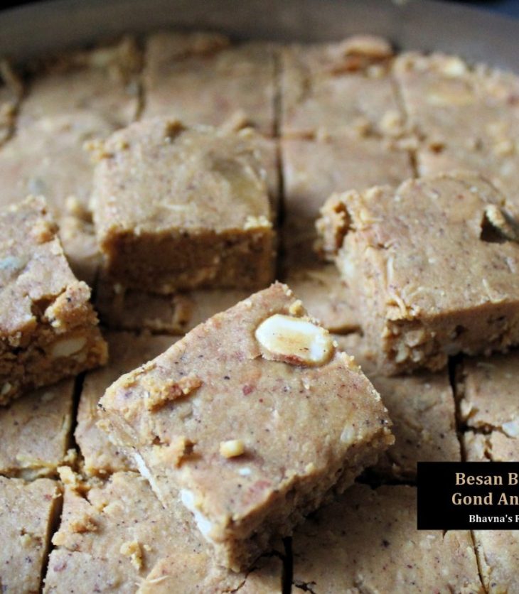 Besan Barfi for Winter